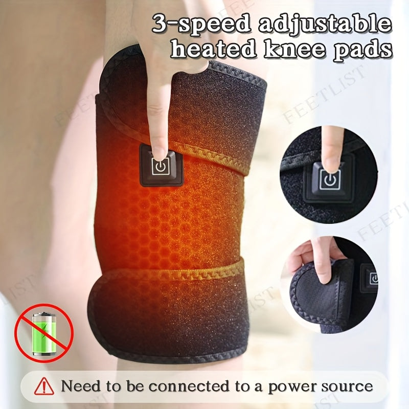 Knee Massager with Heat – 3-Level Heating Pad for Knee Pain Relief, Joint & Muscle Warmth, Anti-Slip Breathable Knee Brace for Men & Women - product image 18