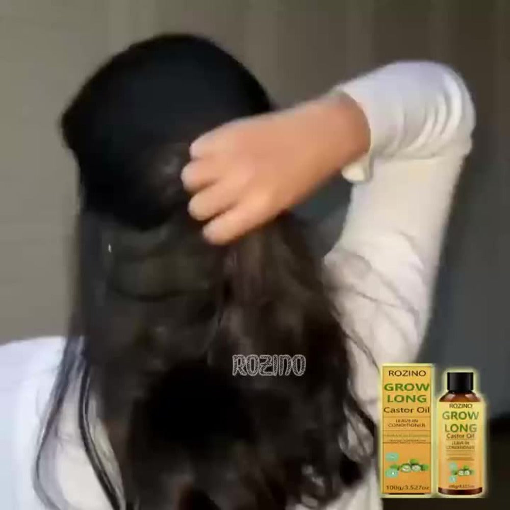 Deep Repair Castor Oil Hair Conditioner 100ml Thickening Scalp Treatment — Strengthens Roots Removes Dandruff Controls Oil & Prevents Hair Loss for Dry Damaged Thinning Hair All Ha - product image 11