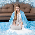 Cooling Blanket Summer Quilt - Breathable Moisture-Wicking Thin Blanket 30% Polyester 70% Nylon, Physical Cooling for Bedroom Office Dorm, Tie-Dye & Pattern Designs - product image 35