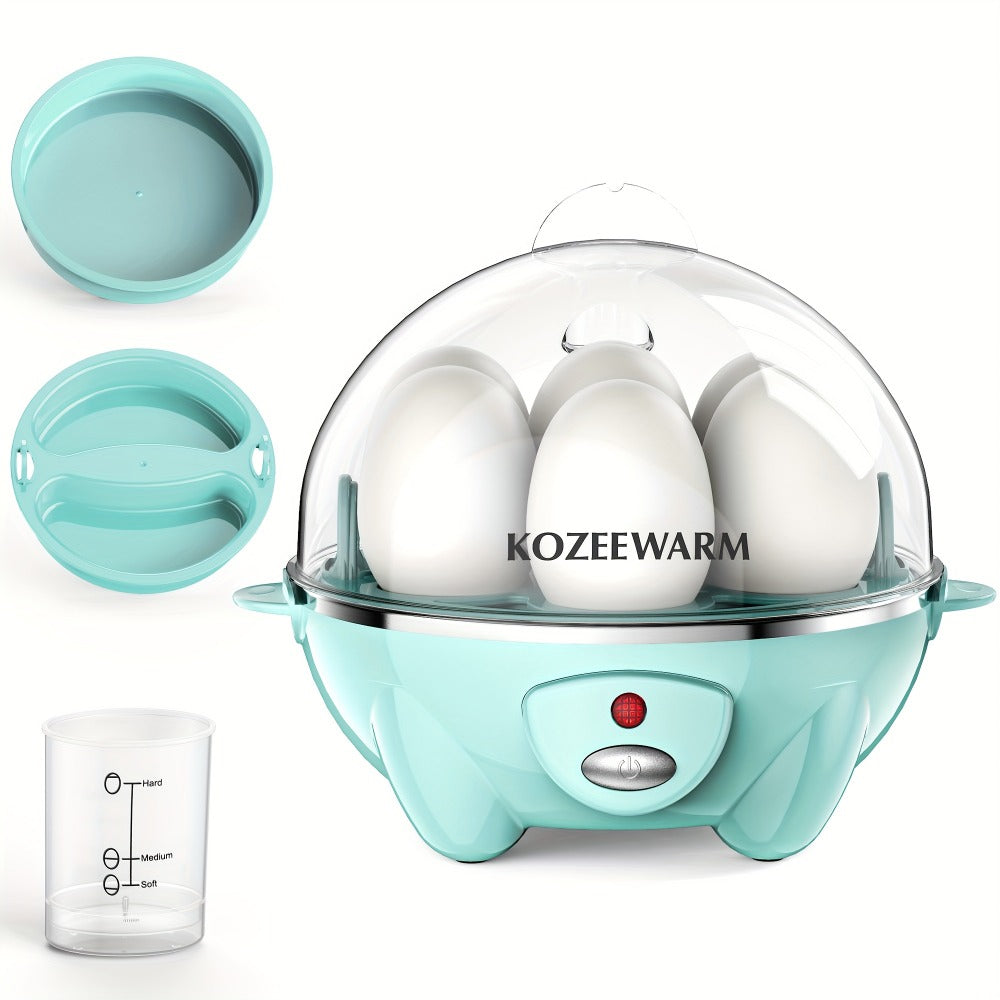 Electric Egg Boiler & Cooker with Auto Shut-Off – Single & Double Layer, Multi-Function for Hard Boiled, Soft Boiled, Scrambled, Omelette, Steamed Vegetables & Dumplings, 4 Colors - product image 6