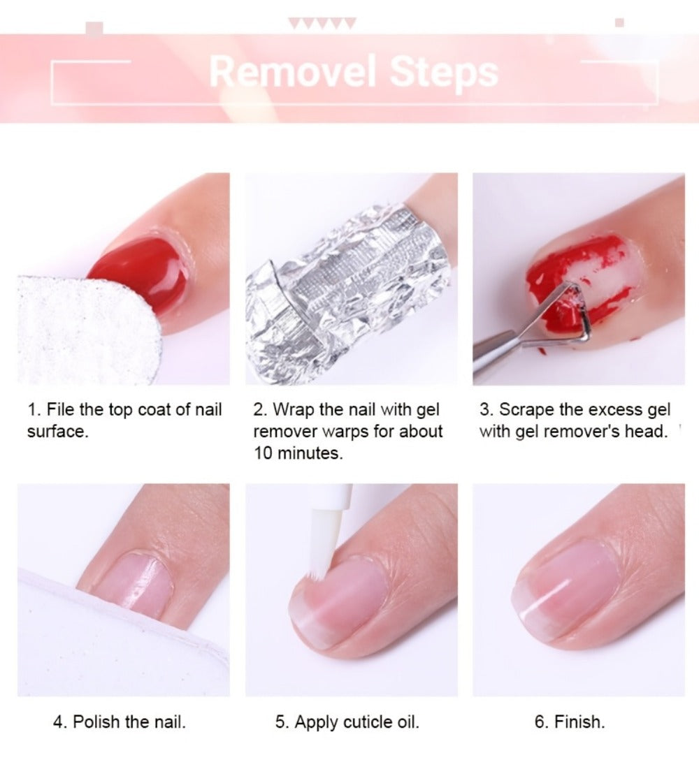 Rubber Base Gel Polish Set 6pcs Nude Pink 2-in-1 Builder Base Coat – Self-Leveling Soak Off UV LED Semi-Permanent Long-Lasting Gel Manicure Kit 0.24oz Each for DIY & Salon Nail Art - product image 22