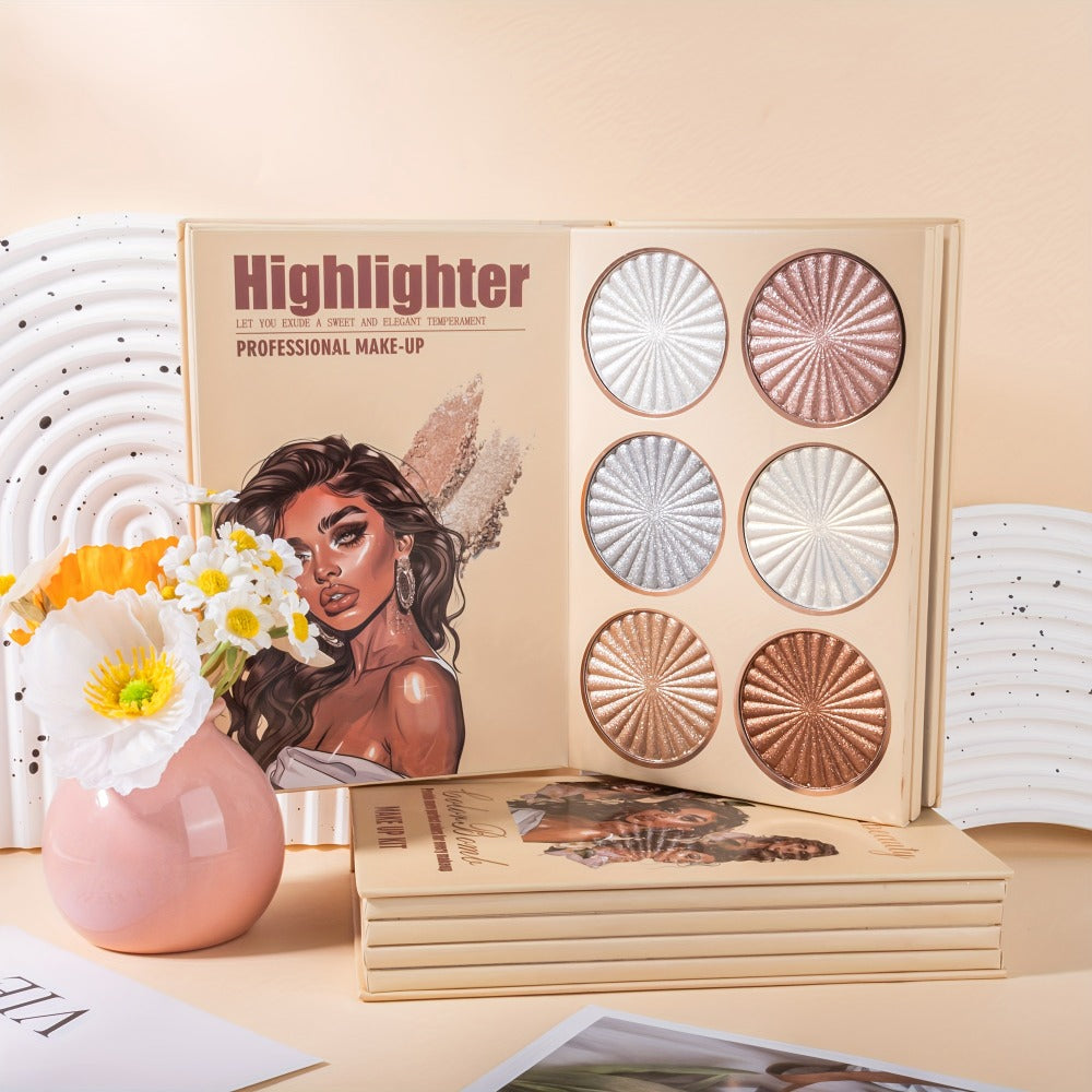 43-Color Eyeshadow Palette Book-Style Folding All-in-One Matte Shimmer Glitter Contour Blush & Highlighter – Multifunctional Makeup Palette for All Skin Tones Everyday & Special Oc - product image 8