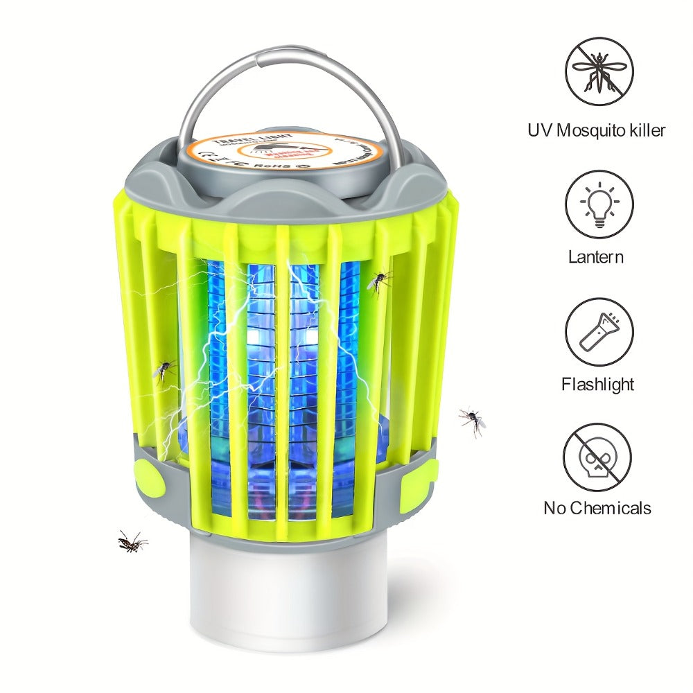 Mosquito Repellent 3-in-1 USB Rechargeable Portable LED Lantern, Indoor Outdoor Bug Repeller Camp Light with SOS Emergency Mode for Home Backyard Patio Camping Hiking Travel - product image 10