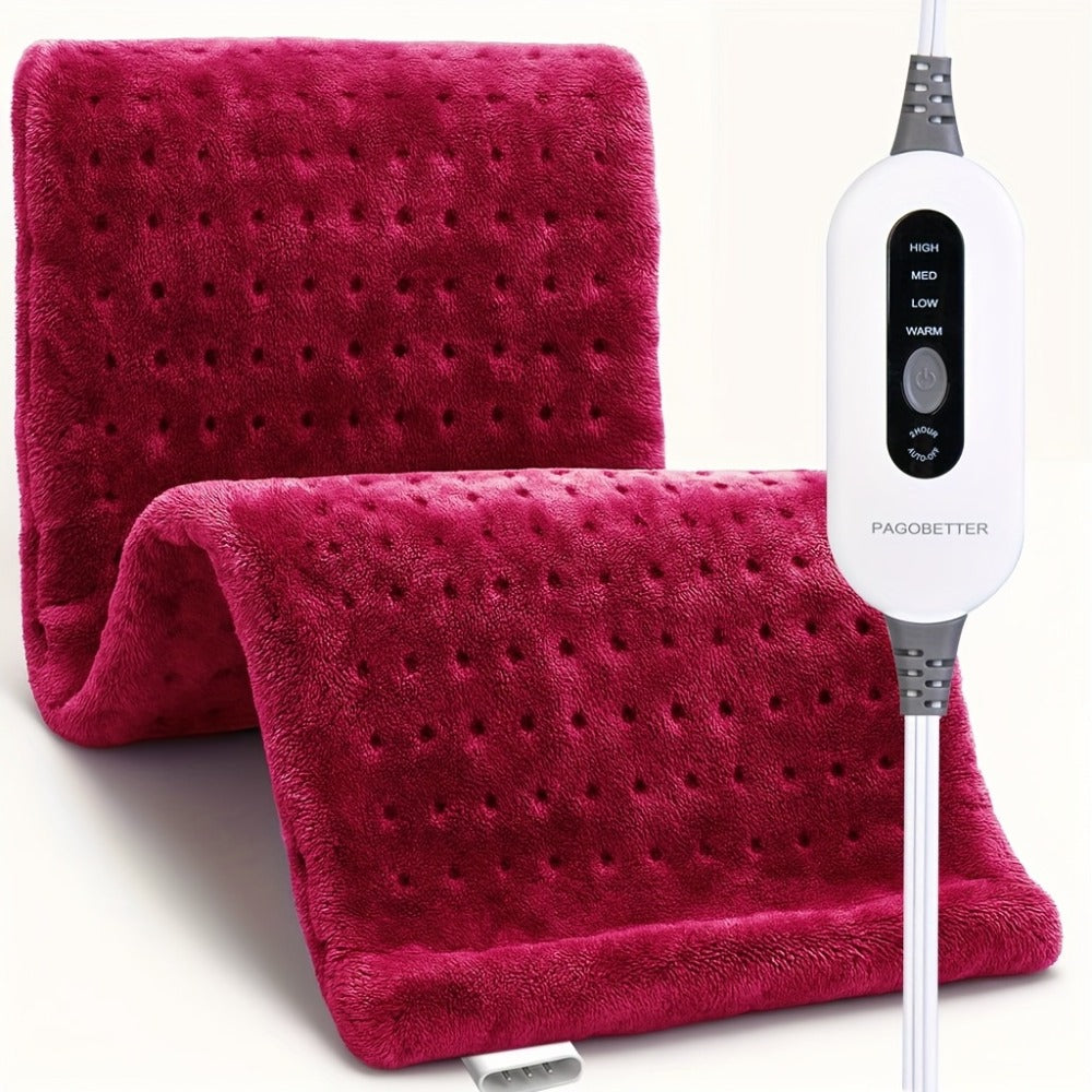 Heating Pad for Back & Neck Pain Relief – Ultra Soft Flannel, Fast Heating, Dry & Moist Heat, Auto Shut-Off, Machine Washable (Small 12x15in / Standard 12x24in / Large 17x33in) - product image 5