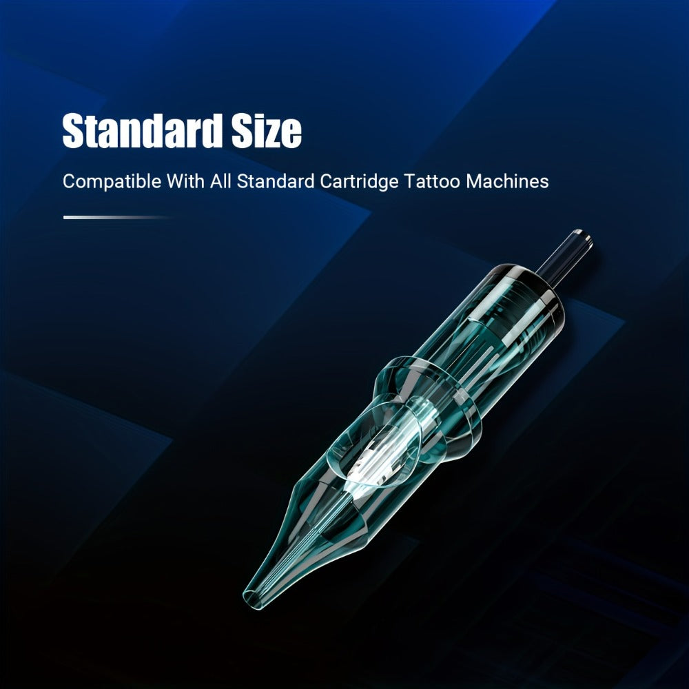 Tattoo Cartridge Needles Disposable 20/50pcs - Standard Round Liner RL & Round Magnum RM Mixed Sizes, Sterile Tattoo Needle Cartridges for Professional Artists & Beginners, Body Ar - product image 10