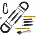 Arm Strength Trainer Three-Bar Chest Expander | Adjustable Multi-Level Resistance | Portable Detachable Forearm & Chest Workout Device for Home Gym | Strength - product image 2
