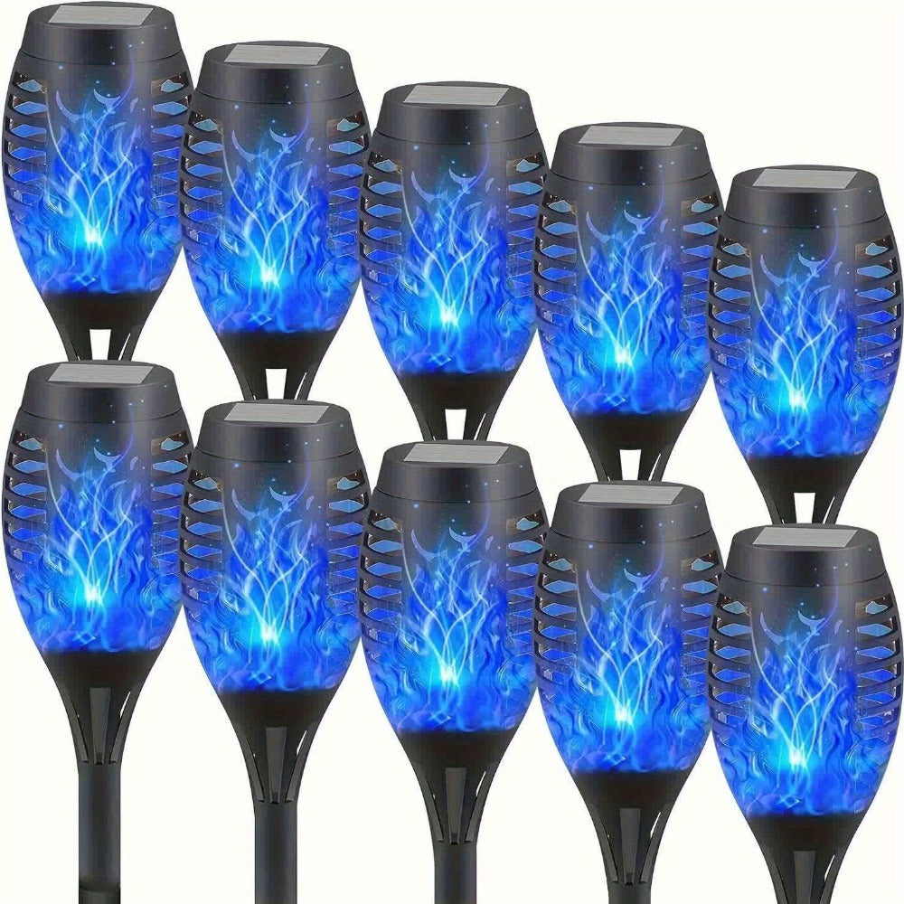 Solar Torch Lights Flickering Flame Outdoor – Auto On/Off Dancing Flame Solar Garden Lights IP54 Waterproof | Landscape Pathway Torch for Garden, Yard, Patio & Christmas Decoration - product image 11