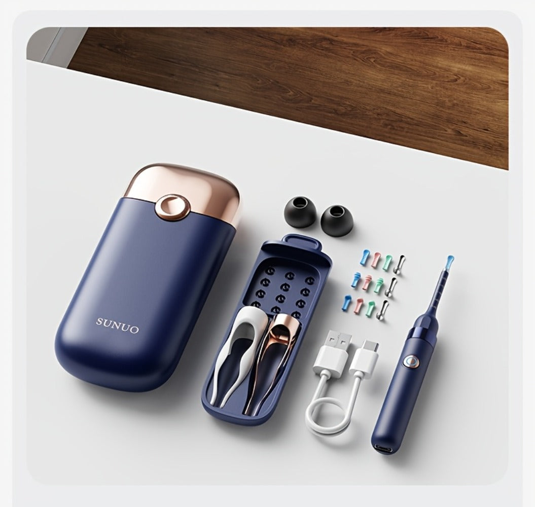 Upgraded 1080P Ear Wax Removal Tool with Camera & Storage Case – LED Light, iOS & Android Compatible, Complete Ear Cleaning Kit, Holiday & Birthday Gift for Whole Family - product image 21