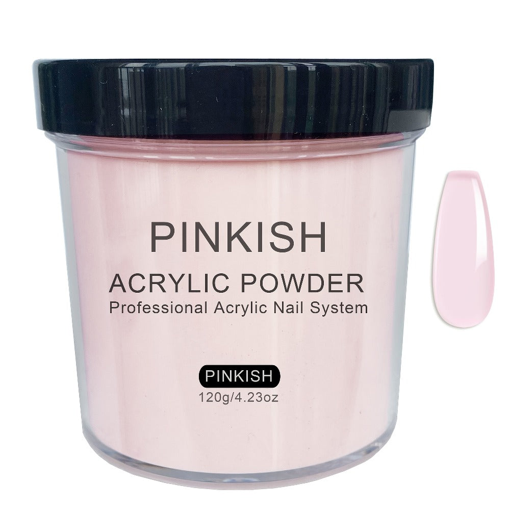 Clear Pink White Acrylic Nail Powder 4oz No Lamp Needed – Polymer Formula for Nail Extensions Sculpting 3D Nail Art Overlays Beginner & Professional System - product image 5