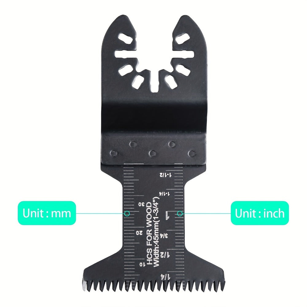 115pcs Oscillating Saw Blades Set with Sandpaper – Multitool Blades for Wood Metal Plastic, Universal Fit for Major Brands, Complete DIY & Pro Cutting Kit - product image 8