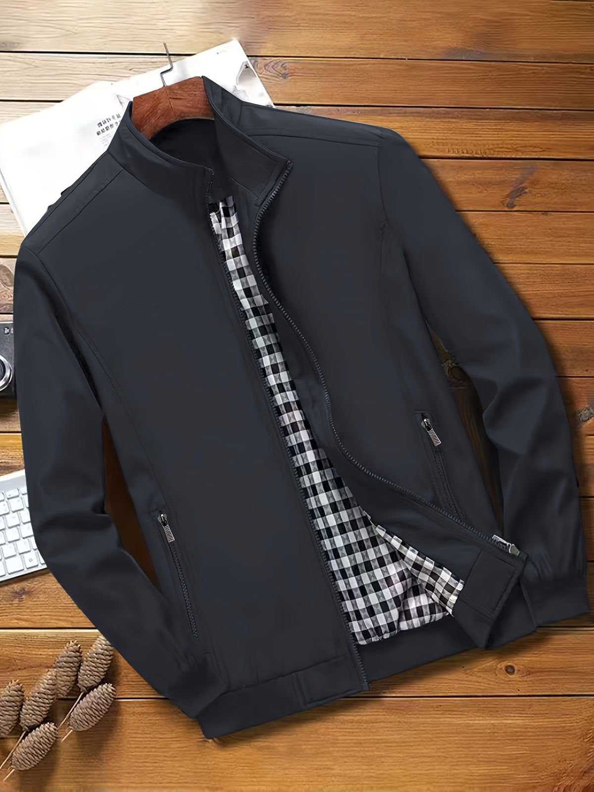 New Men's Jacket Spring Autumn Premium College Style Jacket Outerwear - product image 11