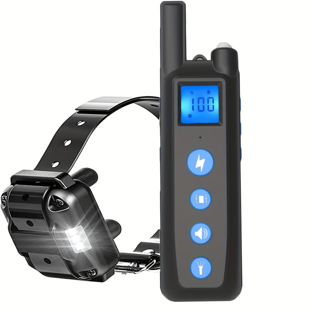 Remote Dog Training Collar with 3 Modes – Vibration, Sound & Static, Adjustable Nylon Strap, Rechargeable E-Collar for Small Medium Large Dogs – Safe - product image