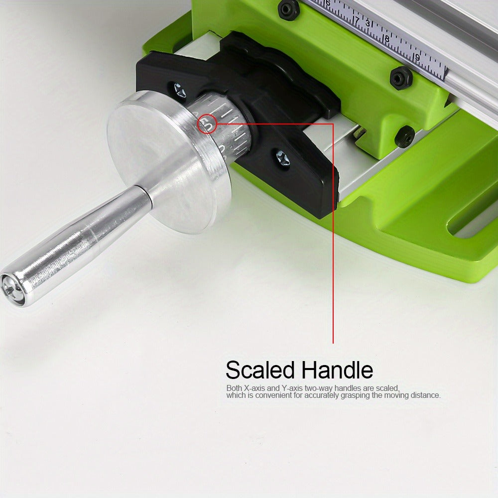 Cross Slide Table BG-6300 Compound Milling Drilling Worktable X-Y Axis Adjustable Bench Drill Press Work Table for Mini Drill Machine - product image 15
