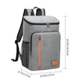 Insulated Cooler Backpack 30+ Can Capacity | Leakproof Shoulder Bag for BBQ, Lunch, Camping & Outdoor Travel, Works with Ice Packs, Unisex Design for Men & Women