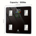 Smart Body Scale 14-in-1 – Body Fat Scale with BMI, Muscle Mass & 14 Health Metrics, Wireless Bluetooth App Sync, Auto Recognition, 500 lb Capacity, HD LED Display for Home & Gym U - product image 21