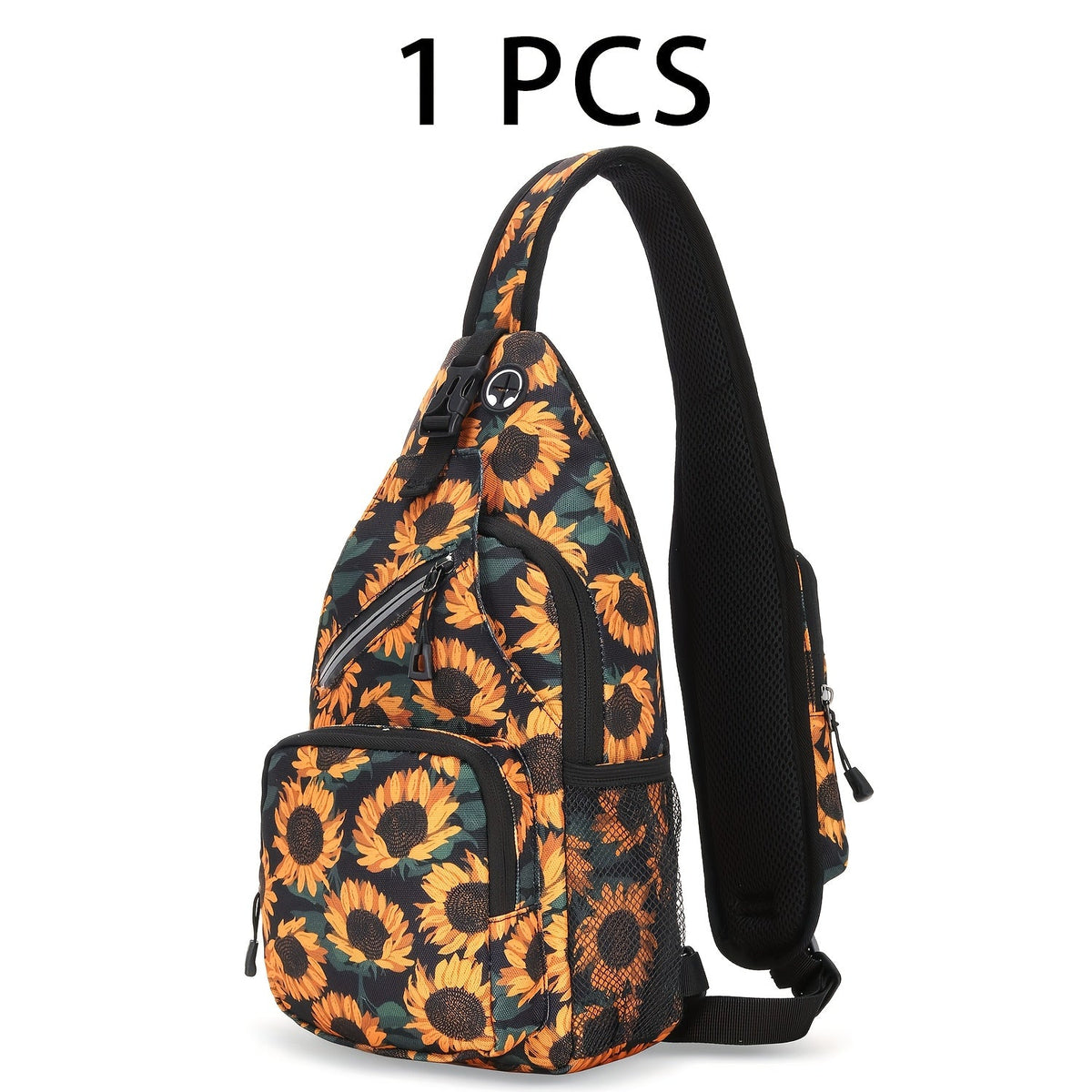 Crossbody Bag for Women & Men, Large Capacity Single Shoulder Bag with Zipper, Featherlight Multi-Pocket Design, Casual Sling Bag for Travel, Hiking, Work - product image 12