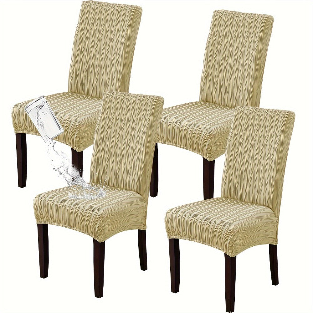Dining Chair Covers Stretch Slipcovers Set of 4 or 6, Stain Resistant Removable Washable Chair Protector for Home Kitchen Restaurant Wedding, Spandex Jacquard Fabric, 7 Colors Avai - product image 20