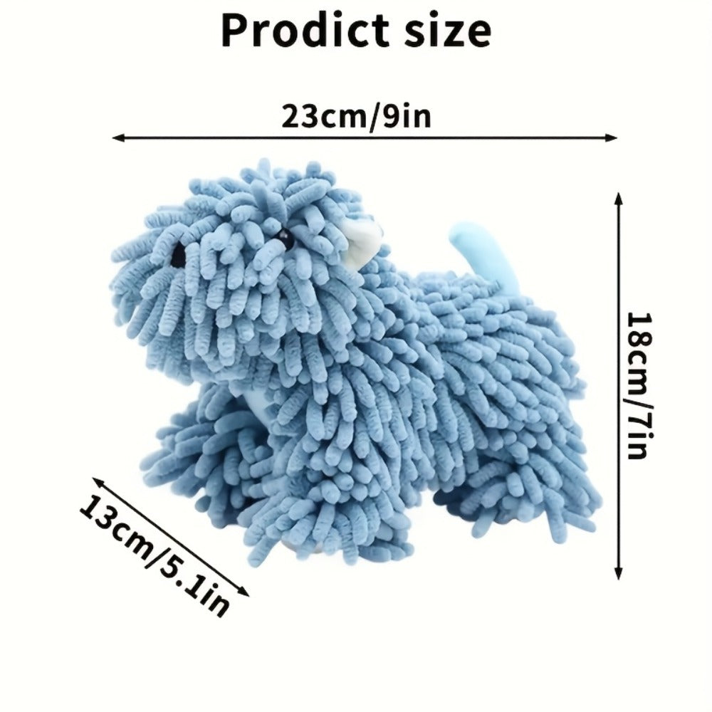 Cute Puppy Hand Towel Wall-Hanging Kitchen Bathroom Towel – Soft Absorbent Cartoon Dog Decorative Cloth 150g/㎡ - product image 5