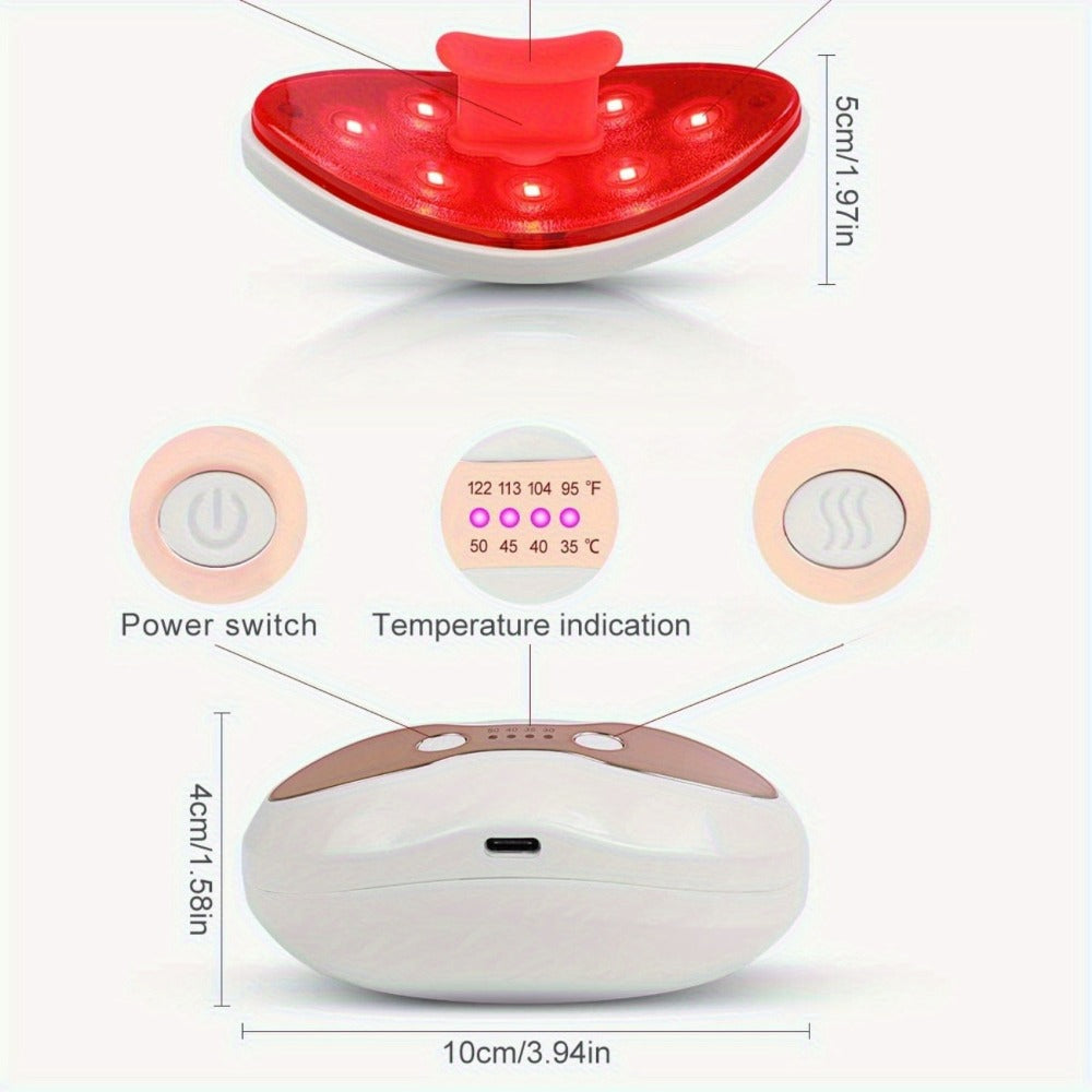 Lip Plumper Device for Women – Electric Lip Shaper & Trainer with 4 Adjustable Heating Temperatures for Fuller, Plumper Lips, Portable Beauty Tool Gift - product image 2