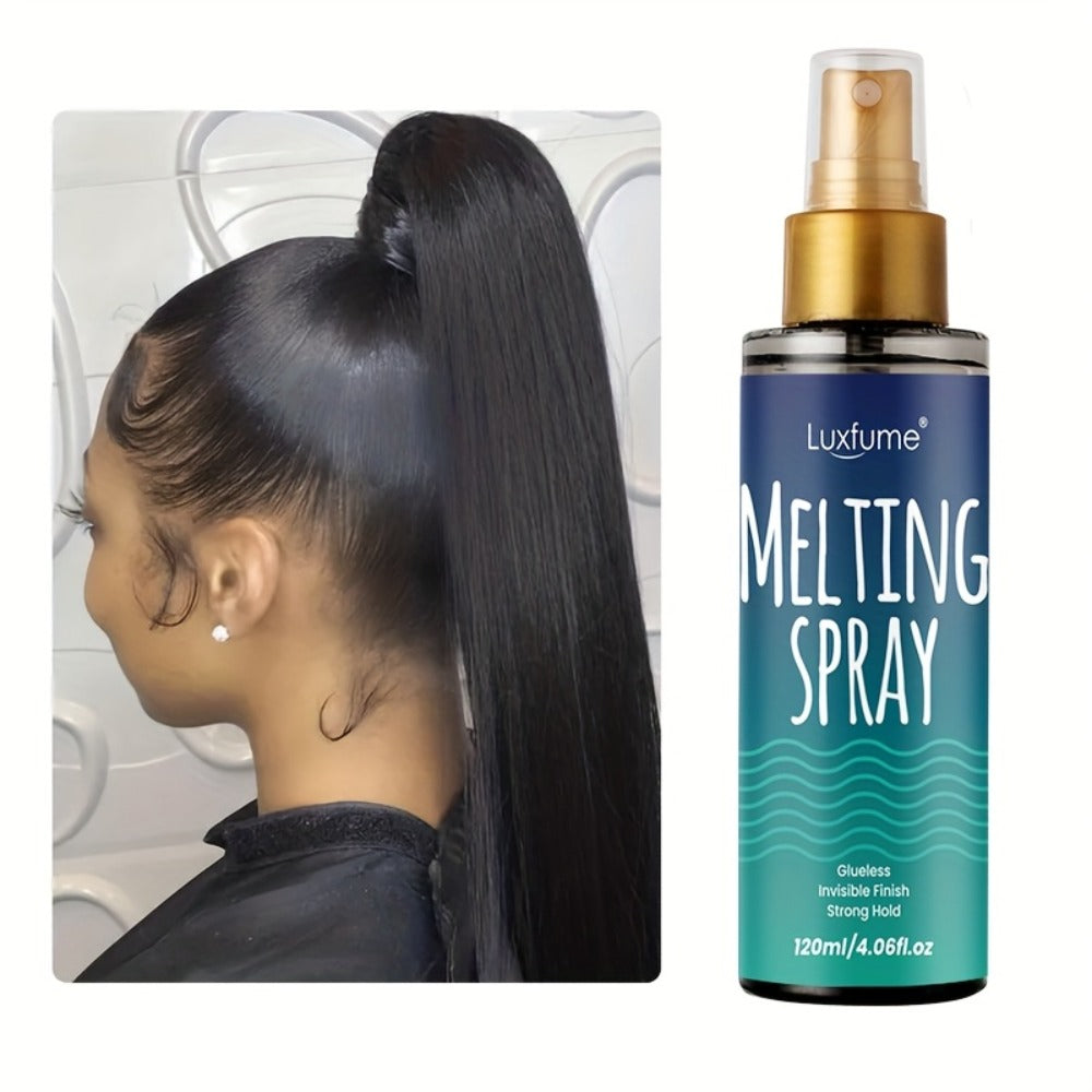 Strong Hold Hair Spray 24H for Women and Men - Flexible Natural Finish Shapes Hair, Secures Wigs and Controls Edges, Moisturizing Quick-Dry Formula 4.06oz - product image 10