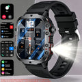 Large-Screen Smartwatch Compatible for iPhone & Android, Wireless Smartwatch with Wireless Calling/SMS, Fitness Tracker, Remote Camera Control, USB - product image
