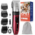Pet Grooming Clippers Rechargeable with LED Display | Cordless Electric Dog Cat Hair Clipper, Detachable Blades 4 Guide Combs Low Noise, Professional Wireless - product image 3