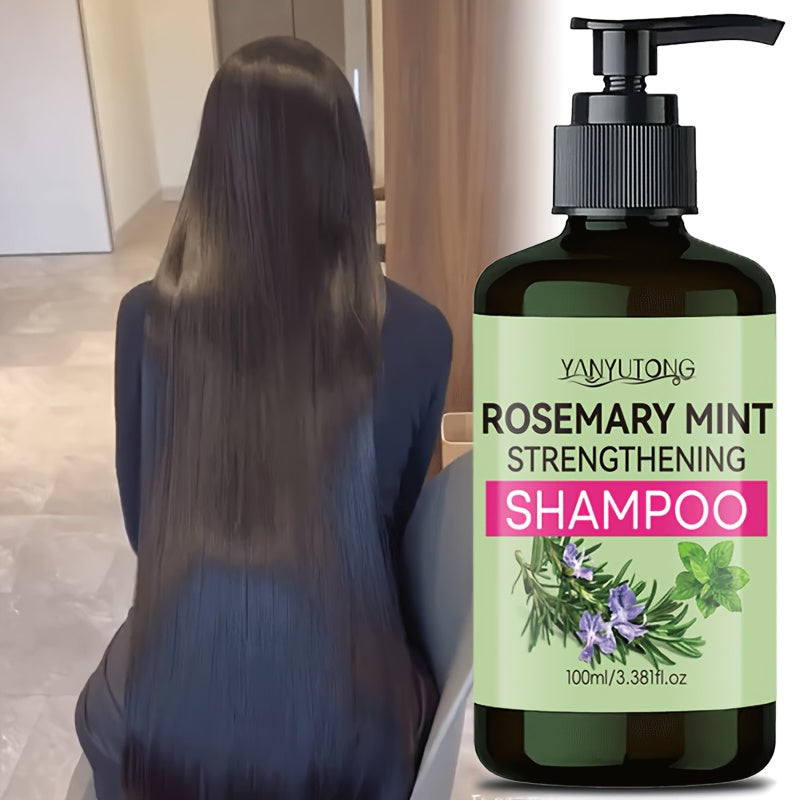 Rosemary Mint Shampoo & Conditioner Set with Rosemary Extract — Moisturizing Strengthening Hair Growth Formula, Scalp Stimulating, All Hair Types, Unisex 3.38oz Travel Size - product image 13