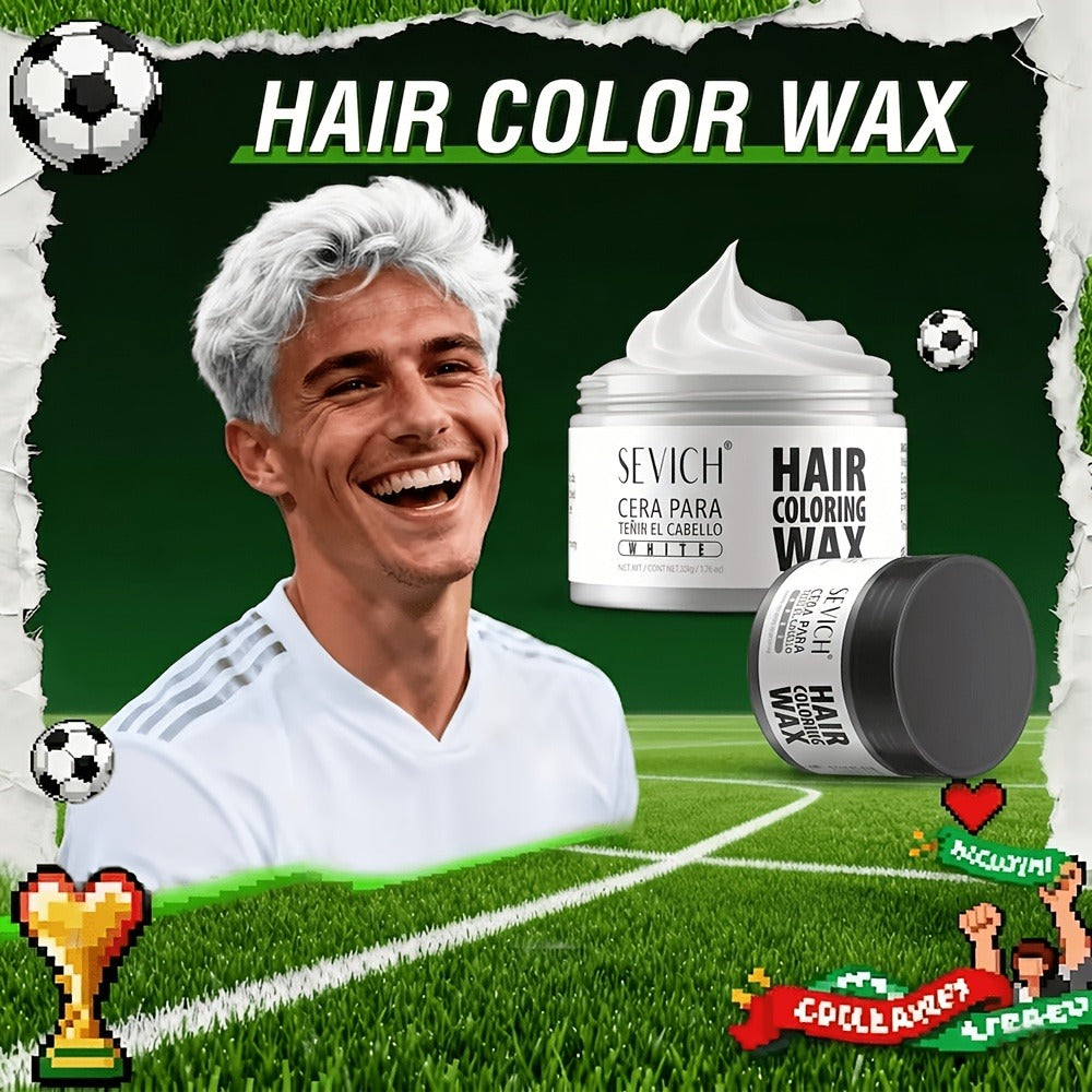 Instant Color Hair Wax 10 Shades – Temporary Hair Dye Wax Strong Hold Styling for Parties, Cosplay, Festivals & Halloween, Easy Wash Out, All Hair Types, Men Women Kids - product image 2