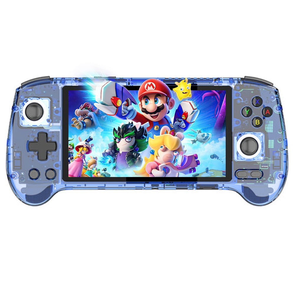 Anbernic RG556 Android 13 AMOLED Retro Handheld Game Console 5.48-Inch 1080p Hall Joystick Active Cooling HDMI 8GB RAM 30+ Emulators PS2 GameCube Upgraded Gaming Gift