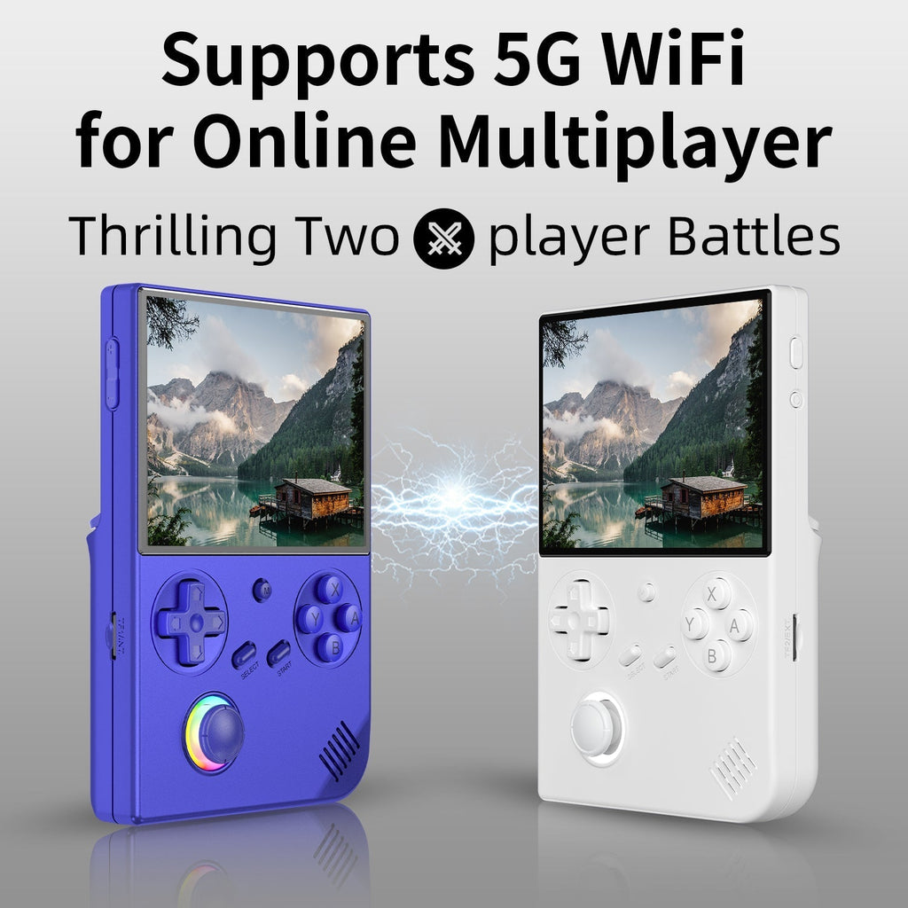 Anbernic RG40XX V Handheld Game Console Linux Vertical IPS 4.0-Inch Retro Emulator 3200mAh 30+ Systems Wi-Fi Bluetooth for Everyday Use