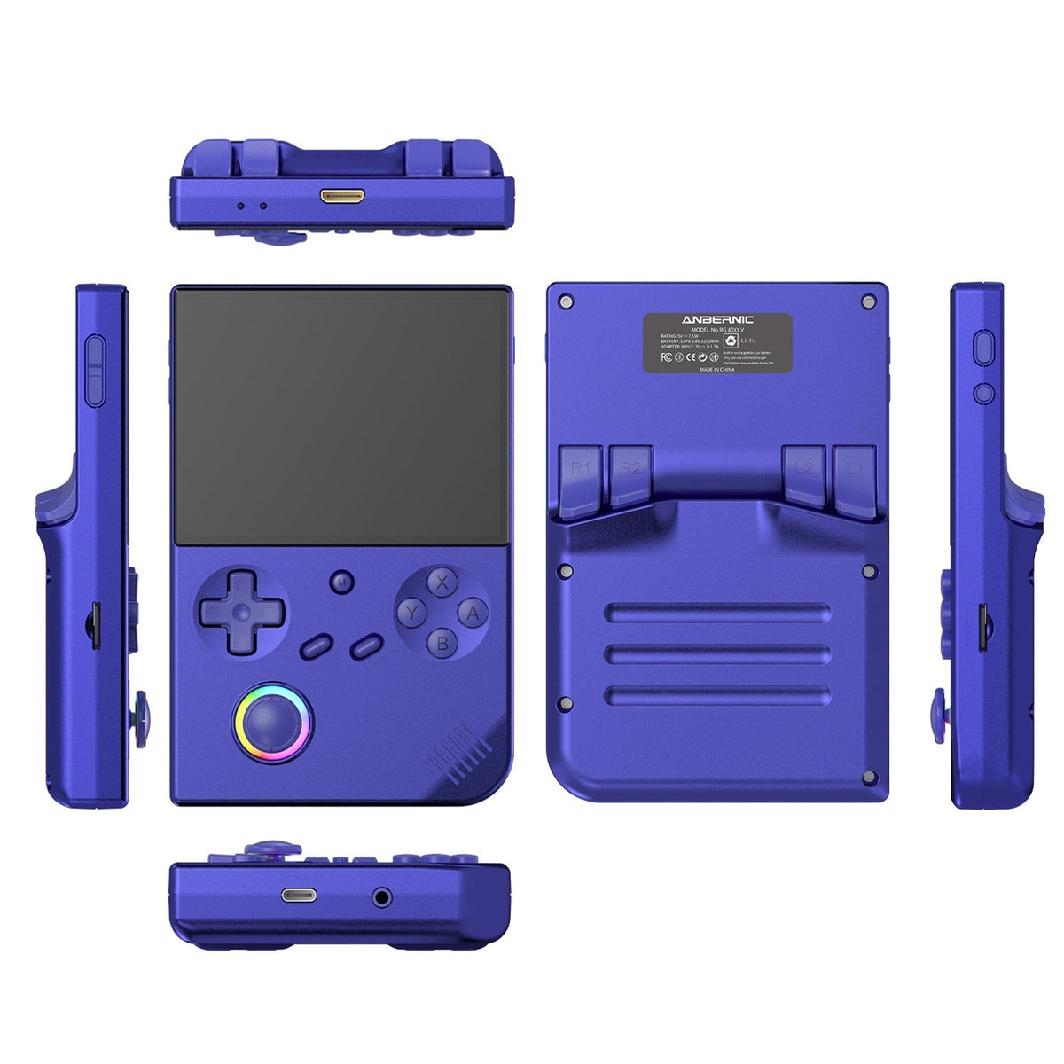 Anbernic RG40XX V Handheld Game Console Linux Vertical IPS 4.0-Inch Retro Emulator 3200mAh 30+ Systems Wi-Fi Bluetooth for Everyday Use