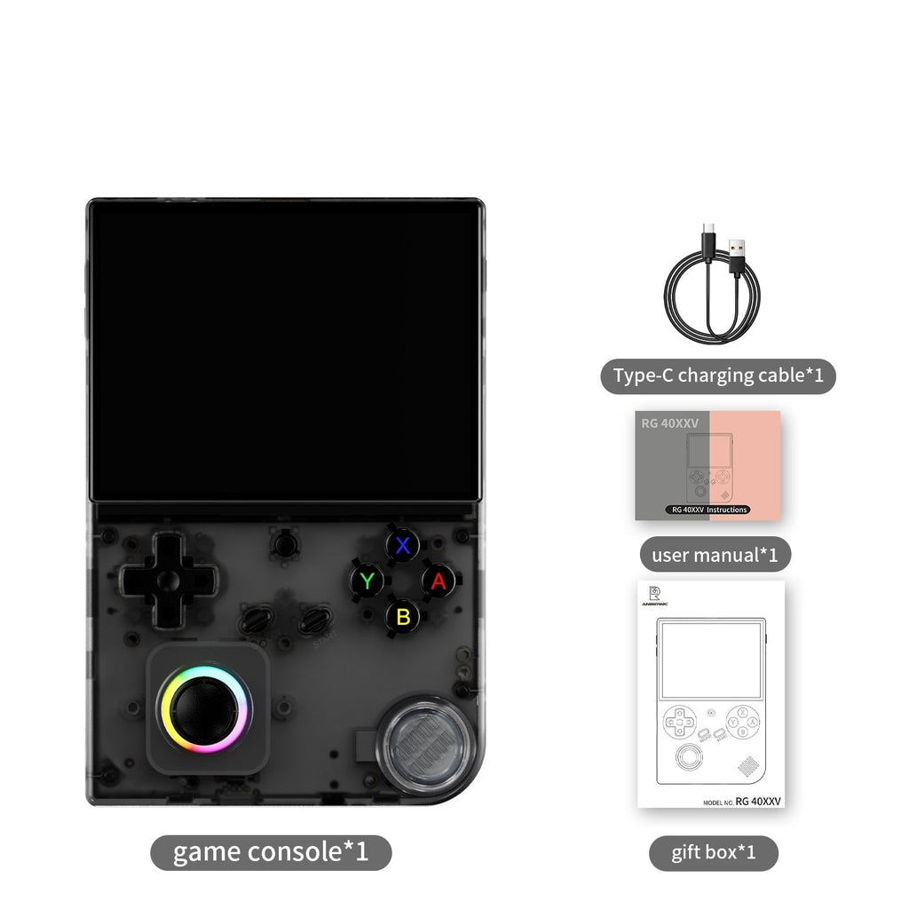Anbernic RG40XX V Handheld Game Console Linux Vertical IPS 4.0-Inch Retro Emulator 3200mAh 30+ Systems Wi-Fi Bluetooth for Everyday Use