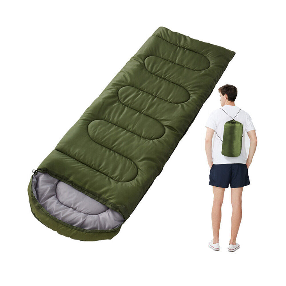 Lightweight Sleeping Bag | 4 Season Portable Camping Sleeping Bag for Adults, Hiking & Backpacking