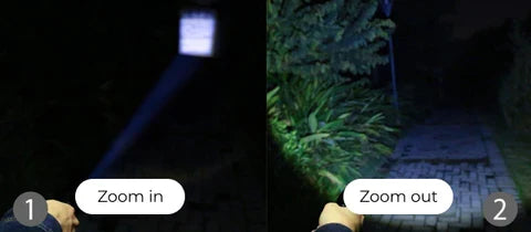 Tactical Flashlight | Military Grade LED, 5 Modes, IP65 Water Resistant