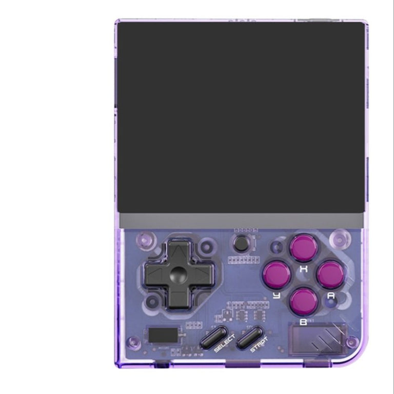 Miyoo Mini Plus Retro Handheld Game Console 3.5-Inch IPS 640x480 Onion OS 30+ Emulators Wi-Fi NES SNES GBA PS1 Travel-friendly Pocket Retro Gaming Gift