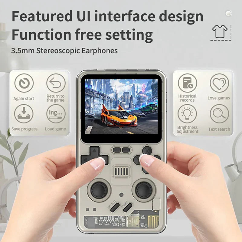 High Resolution Retro Handheld Game Console Powkiddy RGB20 Pro 3.2 Inch IPS 1024x768 5000mAh 10-Hour Wi-Fi Bluetooth HDMI Dual TF 256GB N64 PS1 NDS Emulator - product image 5