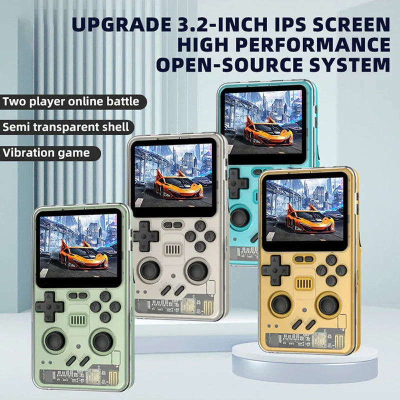 High Resolution Retro Handheld Game Console Powkiddy RGB20 Pro 3.2 Inch IPS 1024x768 5000mAh 10-Hour Wi-Fi Bluetooth HDMI Dual TF 256GB N64 PS1 NDS Emulator - product image 2