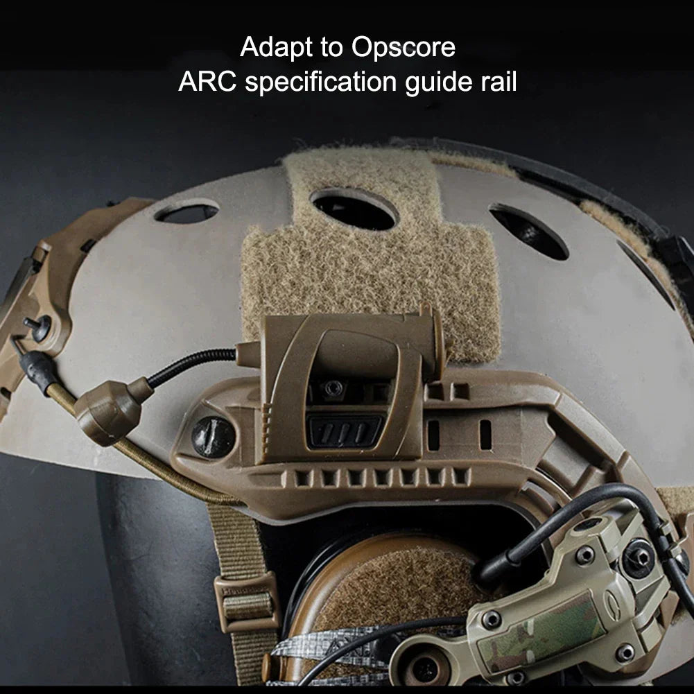 Tactical LED Helmet Light 3-Mode OpsCore ARC Mount Hands-Free for Home Ambiance & Task Lighting
