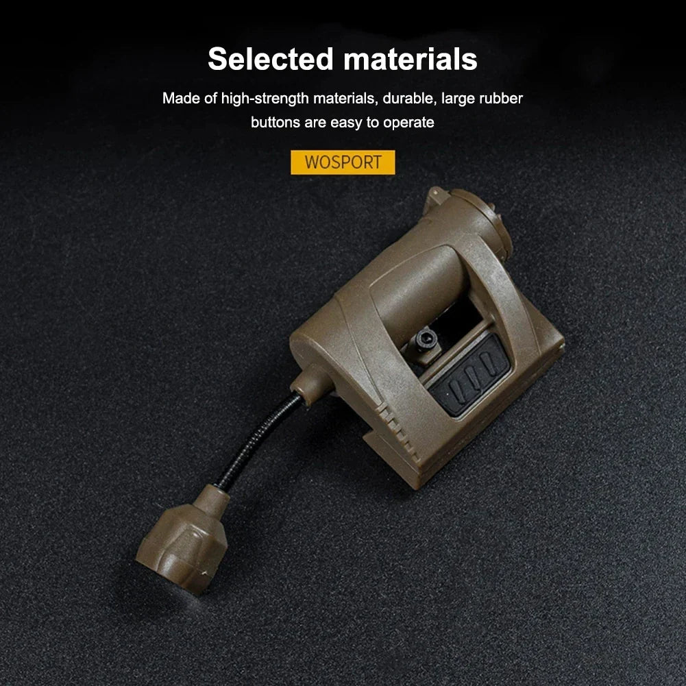 Tactical LED Helmet Light 3-Mode OpsCore ARC Mount Hands-Free for Home Ambiance & Task Lighting
