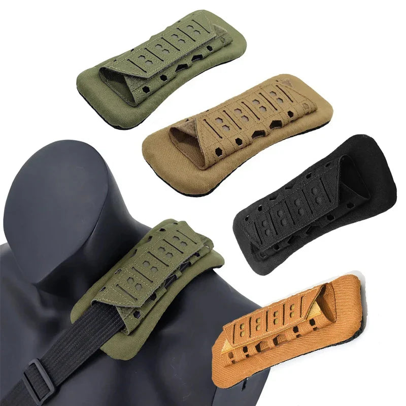 MOLLE Tactical Shoulder Strap Pads for Backpacks & Vests (2-Pack) for Camping & Outdoor Adventures