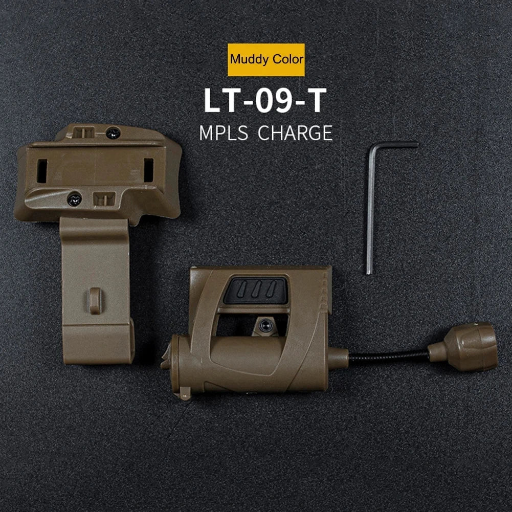 Tactical LED Helmet Light 3-Mode OpsCore ARC Mount Hands-Free for Home Ambiance & Task Lighting