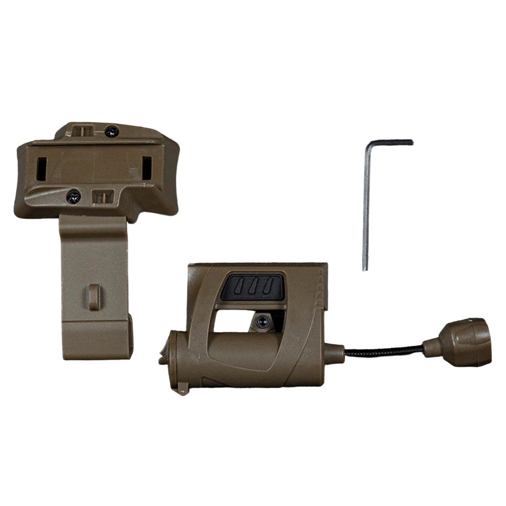 Tactical LED Helmet Light 3-Mode OpsCore ARC Mount Hands-Free for Home Ambiance & Task Lighting