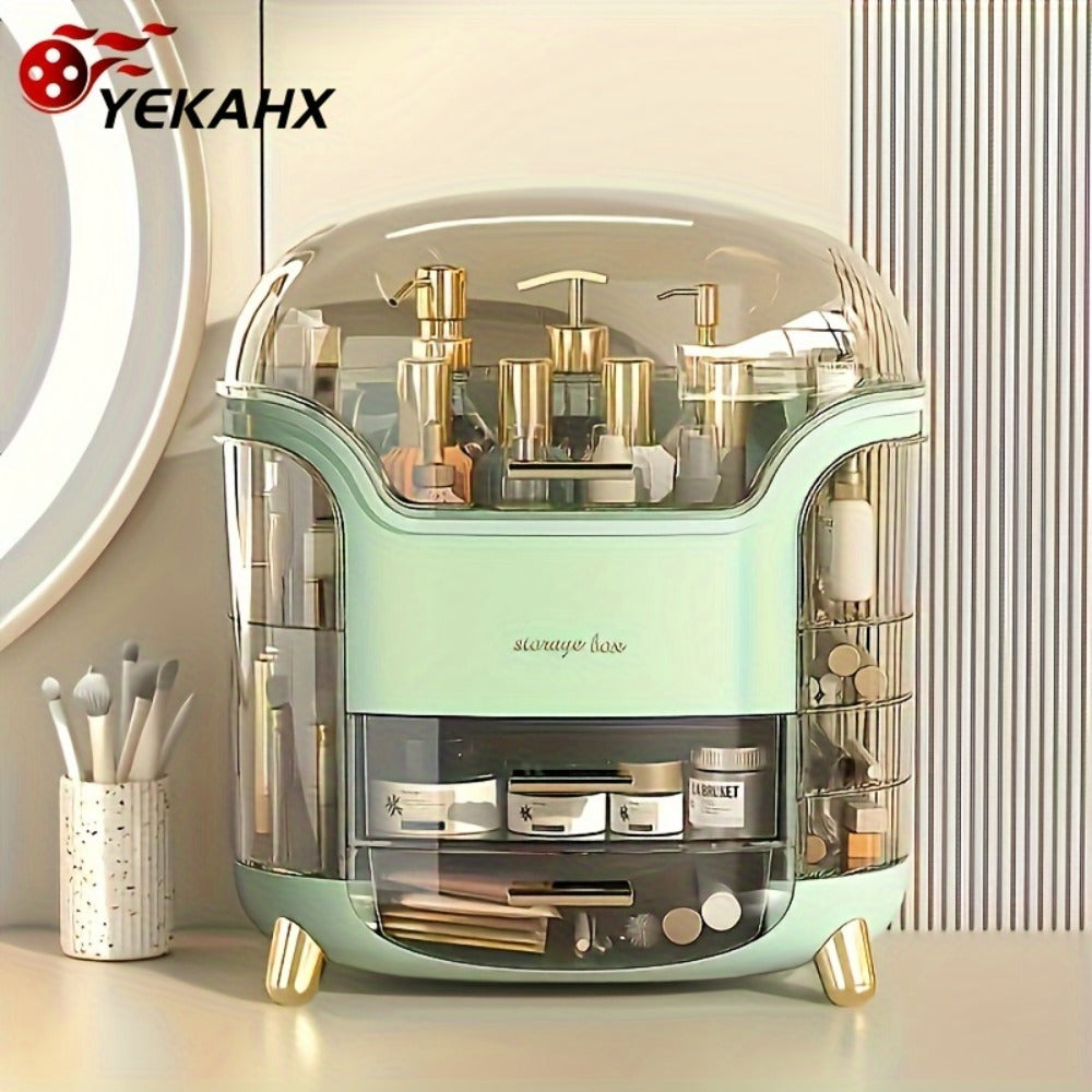 Makeup Organizer Countertop Skincare Organizer Cosmetics Storage Display Case Jewelry Perfume Holder Bathroom Vanity - product image