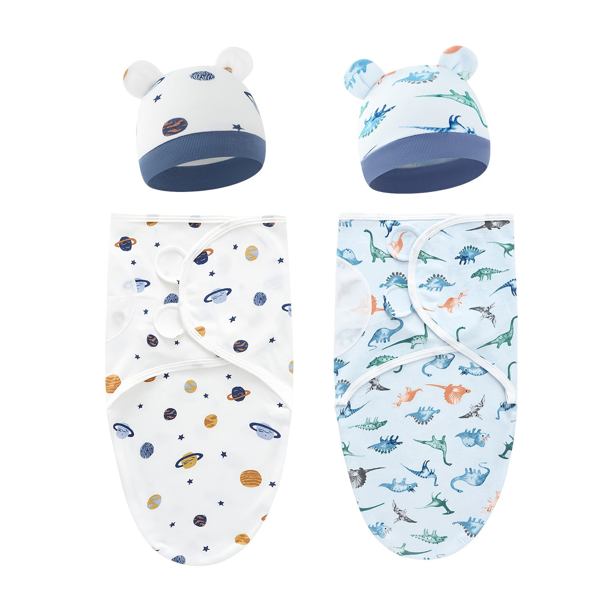 Newborn Blanket and Baby Hat, Suitable for 0-3 Months Old, The Design Mimics The Shape of The Womb and Is Available in Multiple Colors. A Must-Have for Newborns - product image 21