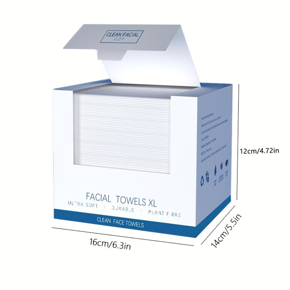 Extra Large Disposable Facial Cleansing Tissues 26×30cm – Thickened Ultra-Soft Cotton Wipes for Face Washing & Makeup Removal, Gentle for All Skin Types, 40/120/240 Pcs - product image 6