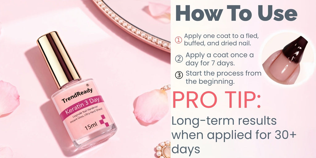Nail Strengthener 2 Pack 4-in-1 Natural Protein Hardener — Extra Strong Fast Drying Nail Growth Treatment Base Coat for Weak Brittle Splitting Nails, Women Men All Nail Types - product image 16