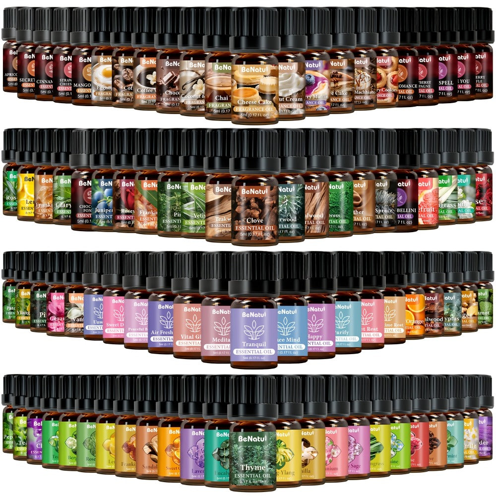 Essential Oil Set for Diffuser Humidifier Candle Making, Woody Coffee Date Night Garden Aroma Botanical Fragrance Oils, Sandalwood Cedarwood Lavender Peppermint Scents, Christmas V - product image 2