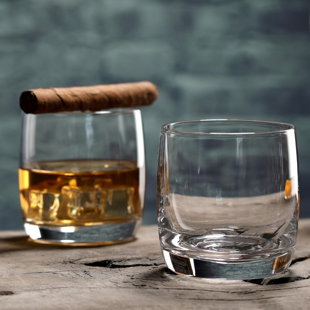 Crystal Rocks Glasses Set of 6 – 10.5oz Premium Whiskey Tumbler, Clear Bourbon Scotch Cocktail Drinking Glasses, Dishwasher Safe Old Fashioned Glassware for Home Bar, Restaurant, G - product image 5