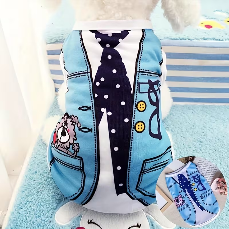 Dog Vest Featherlight Windproof Thermal Shirt for Small Dogs – Fashion Pet Costume for Teddy Bichon Pomeranian, Spring Summer Fall Dog Clothes, 2-Pack & 6-Pack - product image 11