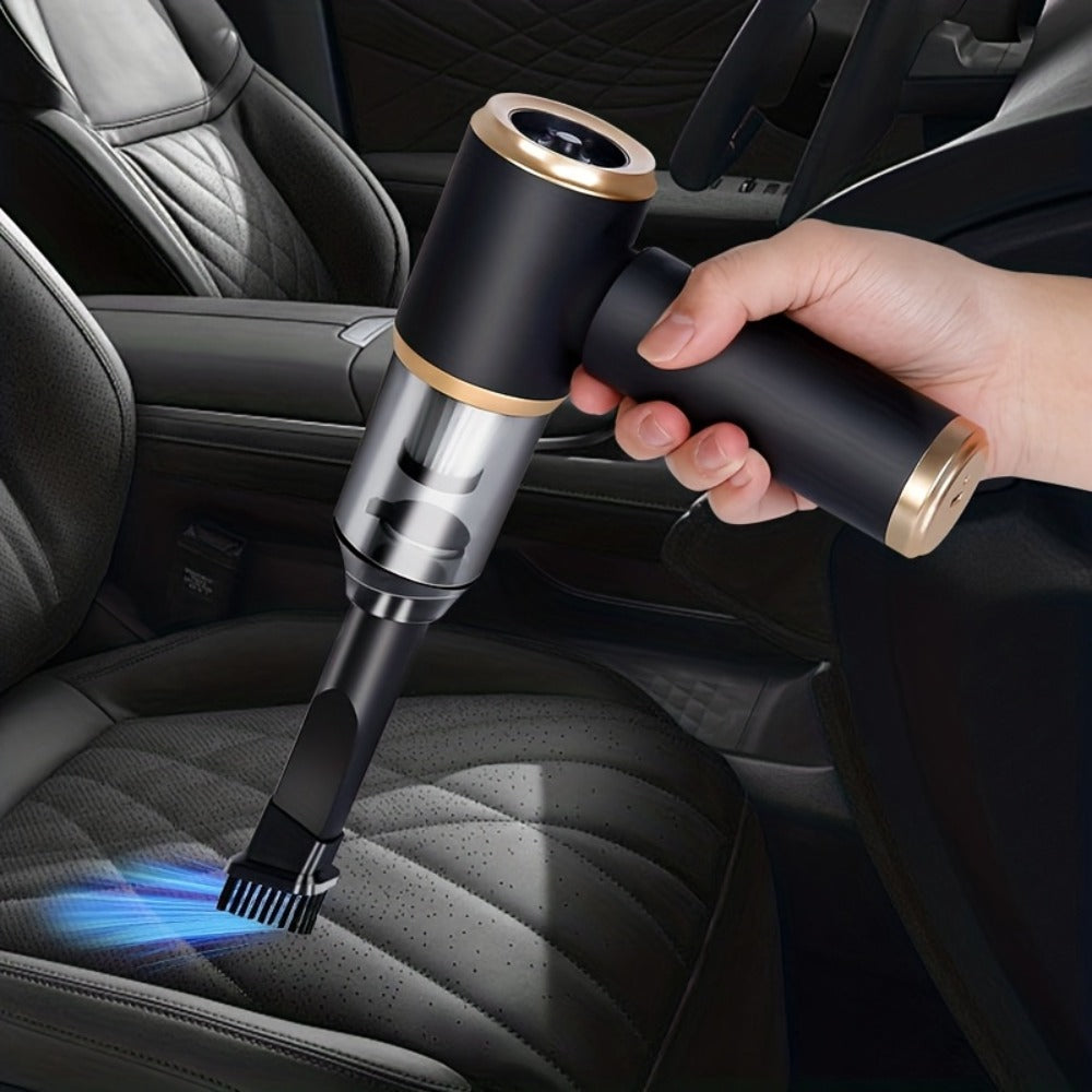 2-in-1 Handheld Vacuum Blower USB Rechargeable Cordless Mini Vacuum Cleaner Blow Suction Mode with Filter Dust Cup for Home Car Office Keyboard Lightweight - product image 10